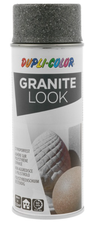 DC GRANITE LOOK - Dekoračný sprej s granitovým efektom šedá granitová 0,4 L