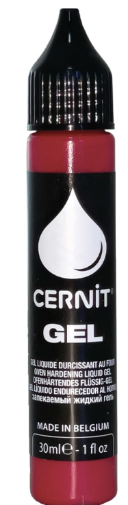 E-shop CERNIT - Tekutý polymérový gél červená (cernit) 30 ml