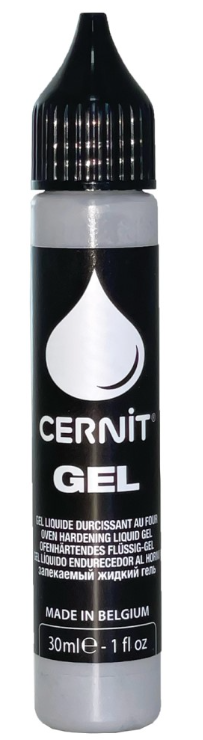 E-shop CERNIT - Tekutý polymérový gél strieborná (cernit) 30 ml