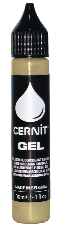 E-shop CERNIT - Tekutý polymérový gél zlatá (cernit) 30 ml
