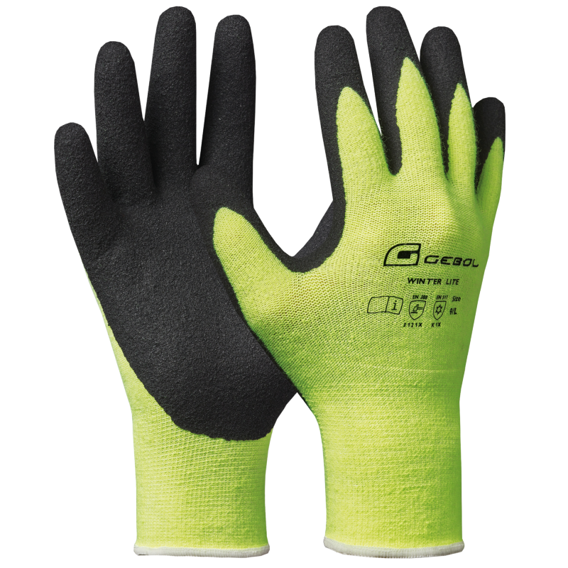 GEBOL - Pracovné rukavice WINTER LITE č. 9