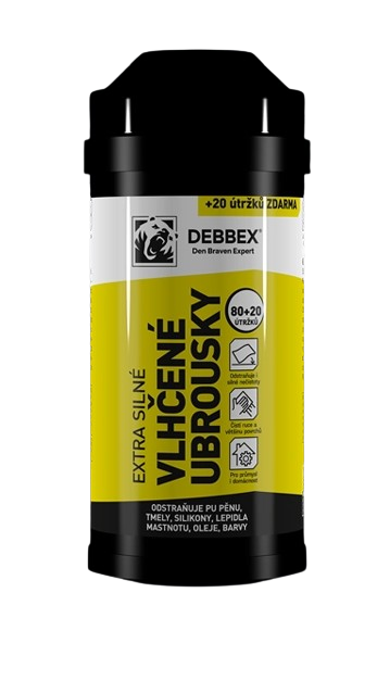DEBBEX - Extra silné vlhčené obrúsky