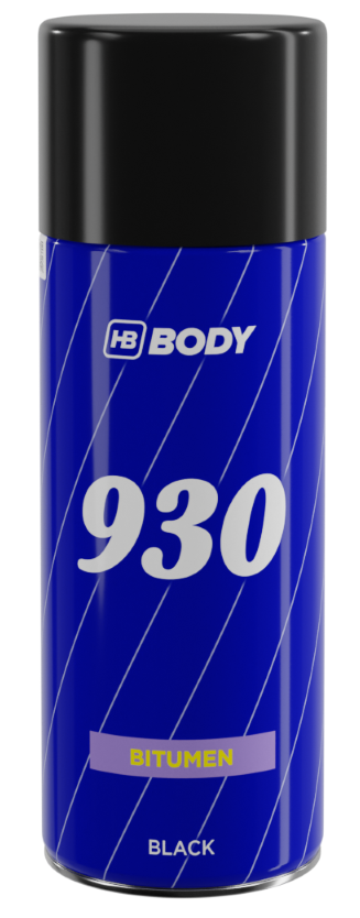 HB BODY 930 - Bitúmenová hmota na podvozok čierna 1 L