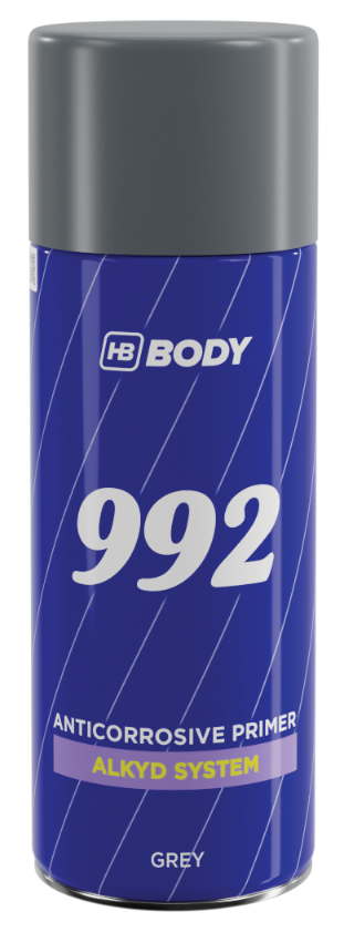 HB BODY 992 - Jednozložková antikorózna základná farba čierna 1 kg