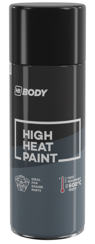 E-shop HB BODY HEAT - Farba na vysoké teploty červenohnedá 400 ml