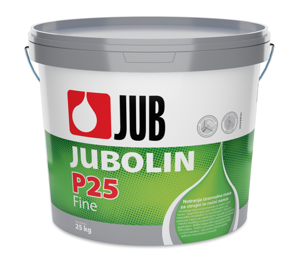 JUBOLIN P 25 FINE - Vnútorná vyrovnávacia hmota biela 25 kg