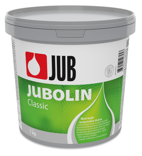 JUBOLIN CLASSIC - Vnútorný disperzný tmel na steny a stropy