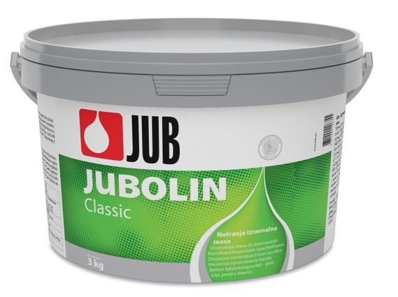 E-shop JUBOLIN CLASSIC - Vnútorný disperzný tmel na steny a stropy 3 kg