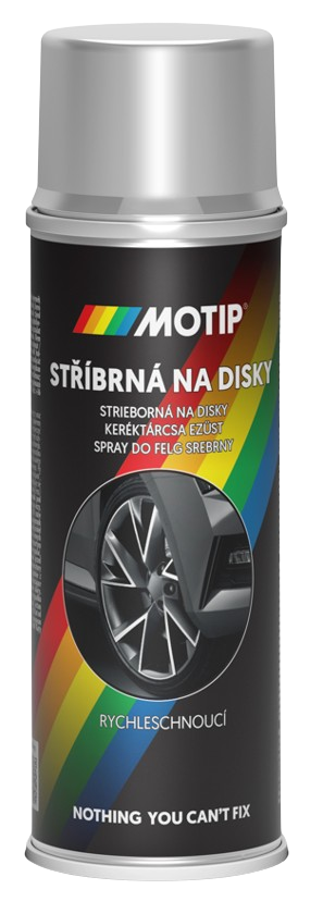E-shop AUTOSPREJ ŠKODA - Farba na disky v spreji AC0637 - strieborná 0,2 L