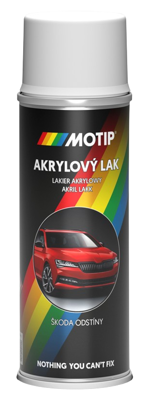 E-shop AUTOSPREJ ŠKODA - Farba na auto v spreji AC0100 - biela matná 0,2 L