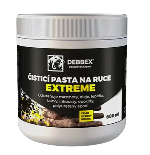 DEBBEX - Čistiaca pasta na ruky EXTREME 0,6 L