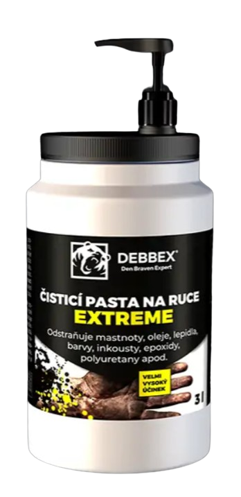 E-shop DEBBEX - Čistiaca pasta na ruky EXTREME 3 L