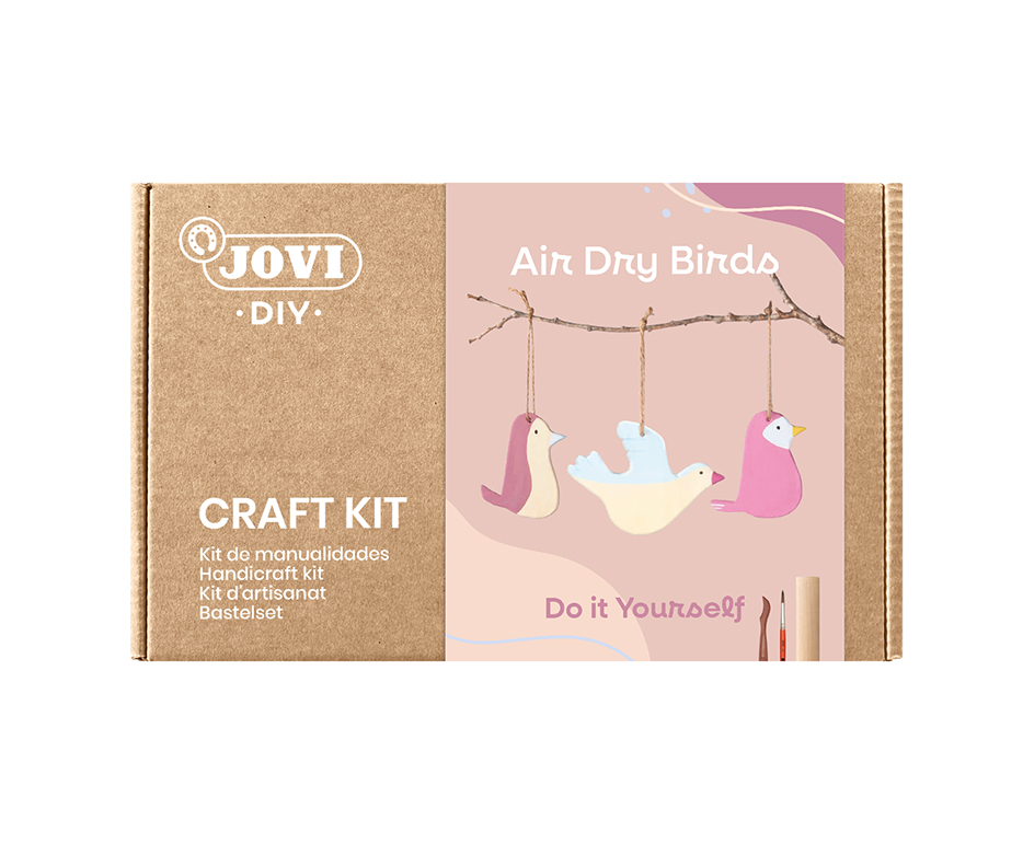 E-shop JOVI - Kreatívna sada na výrobu ozdobných vtáčikov