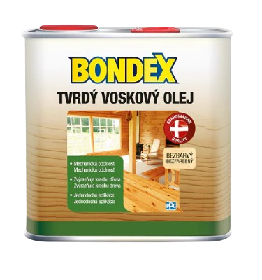 BONDEX - Tvrdý voskový olej