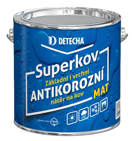 SUPERKOV - Antikorózna syntetická farba 2v1