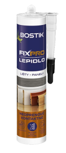 BOSTIK FIXPRO - Lepidlo na podlahové lišty a panely