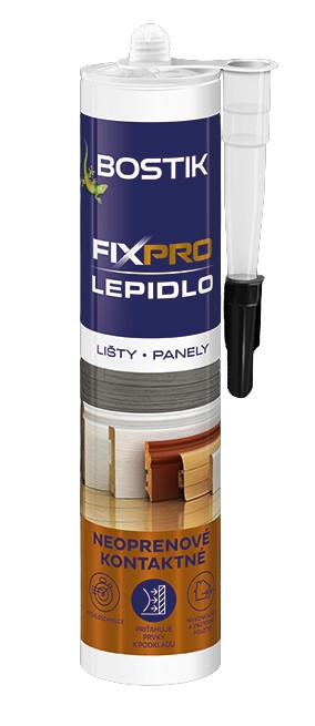 BOSTIK FIXPRO - Lepidlo na podlahové lišty a panely 0,3 L