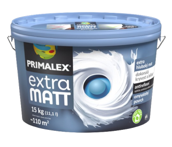 PRIMALEX EXTRA MATT - Snehobiela extra matná interiérová farba