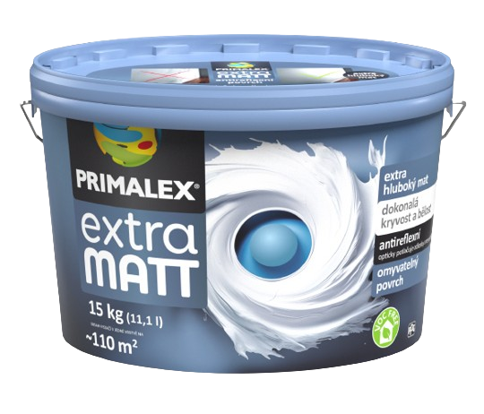 PRIMALEX EXTRA MATT - Snehobiela extra matná interiérová farba biela 15 kg