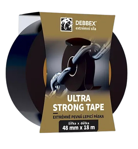 DEBBEX ULTRA STRONG TAPE - Extrémne pevná páska 48 mm x 18 m