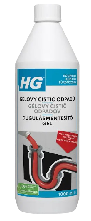 HG 540 - Gélový čistič odpadov 1 L