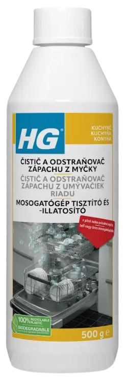 HG 636 - Prípravok proti zápachu v umývačke riadu 0,5 L