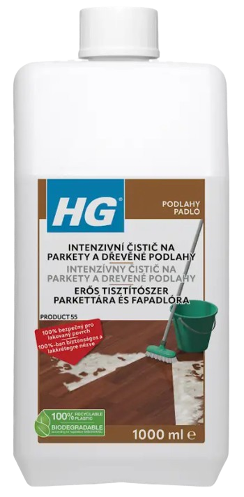 HG 210 - Intenzívny čistič na parketové podlahy 1 l 210