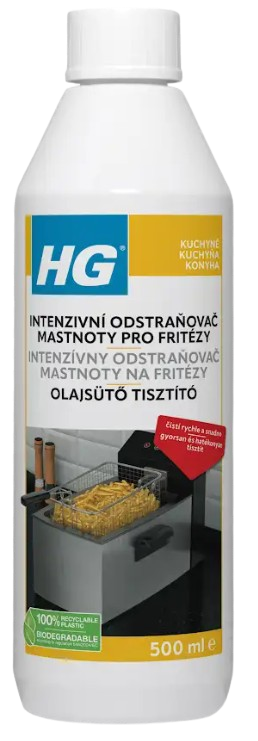 HG 616 - Intenzívny odstraňovač mastnoty na fritézy 500 ml