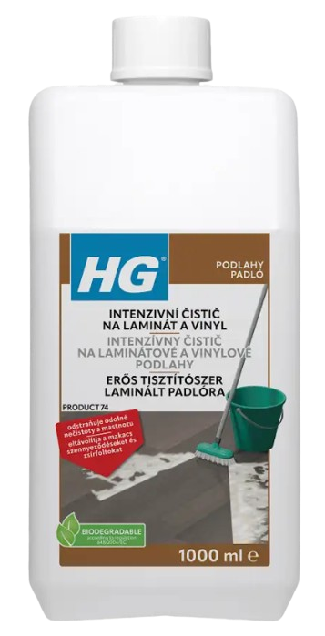 HG 134 - Intenzívny čistič na laminátové plávajúce podlahy