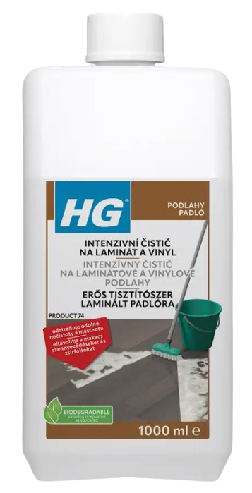 HG 134 - Intenzívny čistič na laminátové plávajúce podlahy 1 l 134