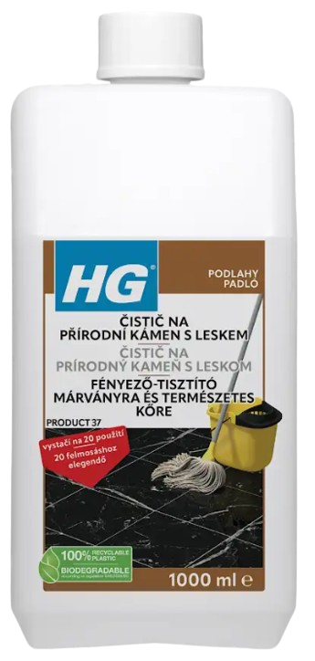 HG 221 - Čistič s leskom na prírodný kameň 1 l 221