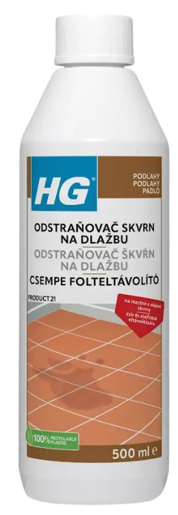 HG 166 - Odstraňovač škvŕn z dlažby 0,5 l 166
