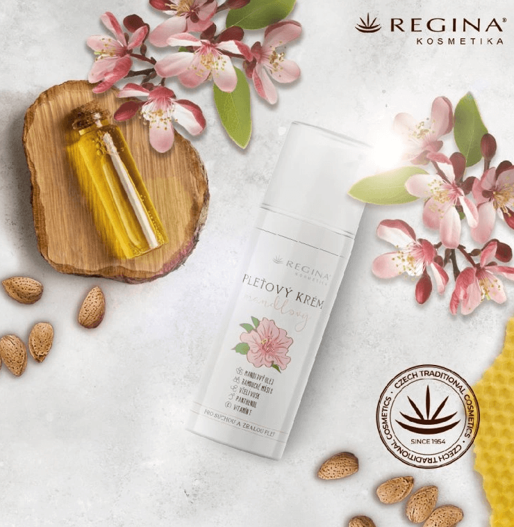 REGINA - Mandľový pleťový krém