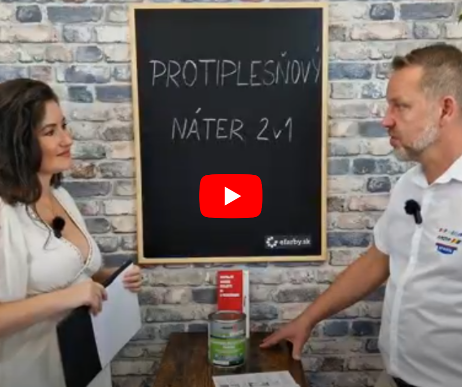 Protiplesňový náter, ktorý je vhodný na steny aj rôzne iné povrchy