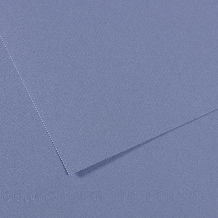 CANSON MI-TEINTES - Buničinou farbený papier 118 - bleu givre, 50 ks
