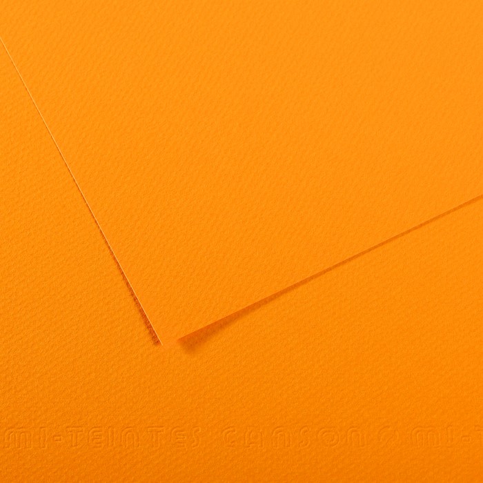 CANSON MI-TEINTES - Buničinou farbený papier 553 - jaune soleil, 50 ks