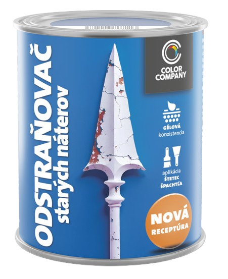 COLOR COMPANY - Odstraňovač starých náterov s vylepšenou účinnosťou