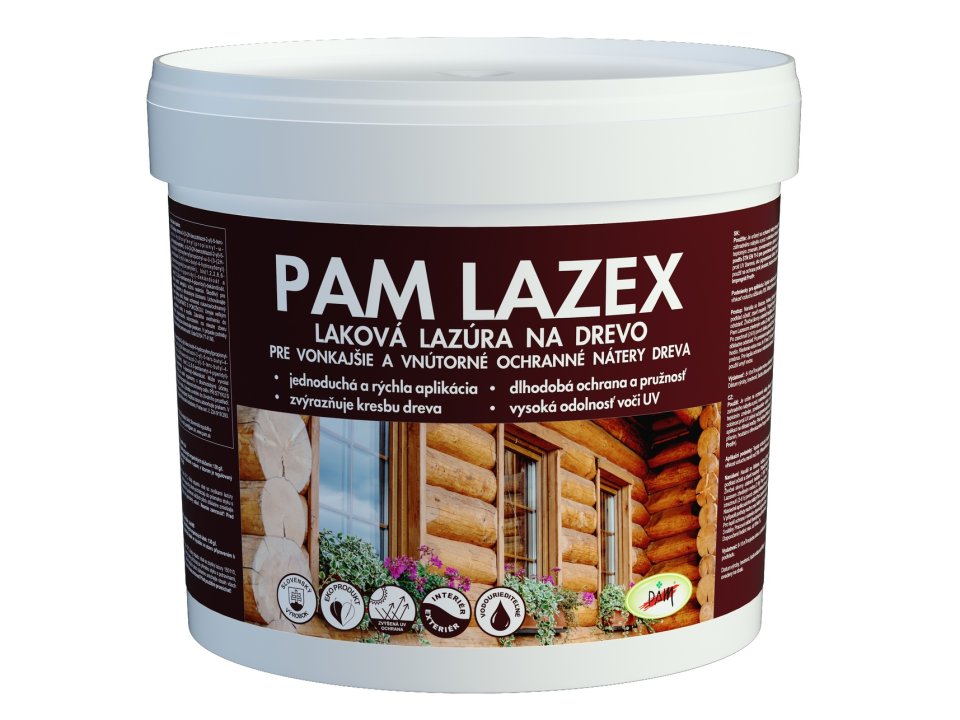 PAM Lazex - Vysokokvalitná hrubovrstvá lazúra