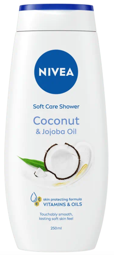 NIVEA COCONUT & JOJOBA OIL - Ošetrujúci sprchovací gél s jojobovým olejom