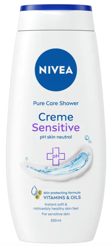 NIVEA CREME SENSITIVE - Sprchovací gél na citlivú pokožku
