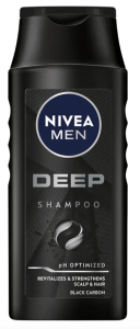 NIVEA DEEP - Šampón pre mužov obohatený o čierne uhlie