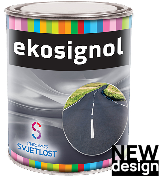 EKOSIGNOL - Farba na vodorovné dopravné značenie (zákazkové miešanie)