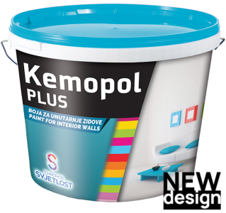 KEMOPOL PLUS - Vysoko krycia farba na steny