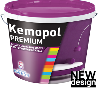 KEMOPOL PREMIUM - Umývateľná farba na interiérové steny