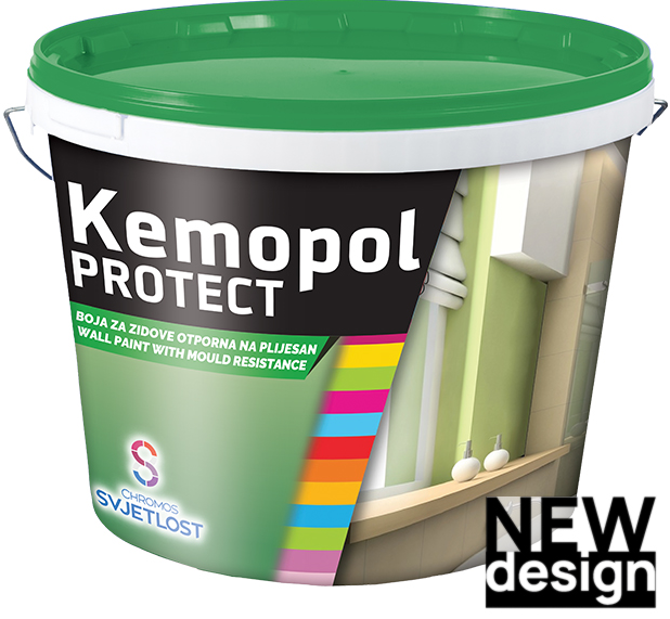 KEMOPOL PROTECT - Protiplesňová farba na vnútorné steny