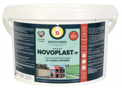 NOVOPLAST FF - Výplňová fasádna farba