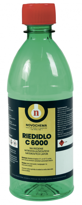 C 6000 - Riedidlo do nitrocelulózových farieb