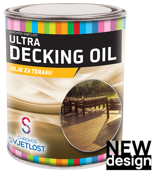 ULTRA DECKING OIL - Olej na drevené terasy