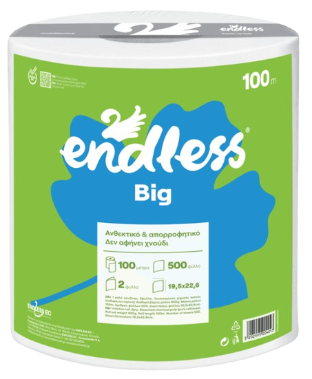 ENDLESS BIG - Kuchynské 2-vrstvové papierové utierky v návine