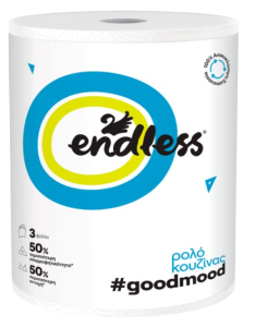 ENDLESS GOODMOOD - 3-vrstové kuchynské papierové utierky